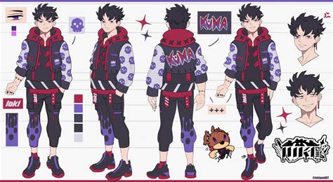 ArtStation - Vtuber Male Concept Art