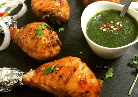 Step By Step Guide To Make Super Quick Homemade Grilled Achari Garlic Chicken