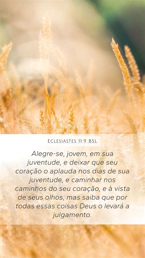 Eclesiastes Bsl Mobile Phone Wallpaper Alegre Se Jovem Em Sua