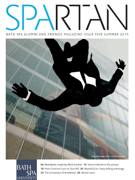 Spartan Summer 2015 By Bath Spa University Issuu