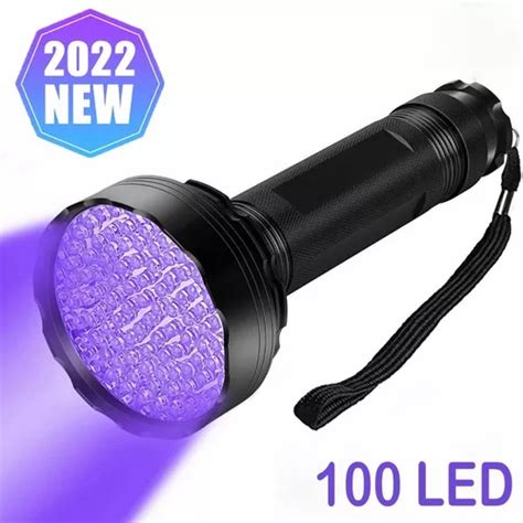 Linterna Ultravioleta Uv De 100 Led Meses Sin Intereses