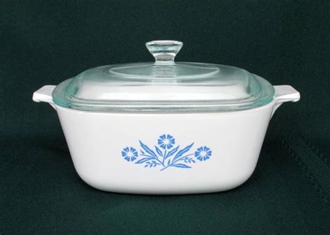 Vintage Corning Ware Cornflower Blue 1 5 QUART Casserole Dish Etsy