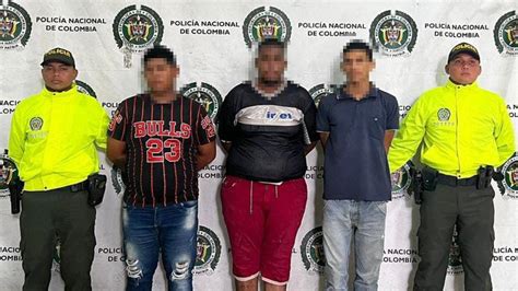 Capturados presuntos integrantes de banda criminal en Montería