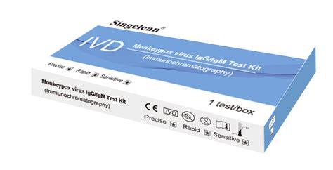 Singclean Monkeypox Virus Lgg Igm Test Kit Immunochromatography Ivd