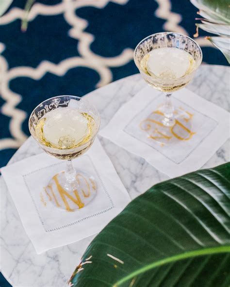 Monogrammed Cocktail Napkins || Why Everyone Should Have Them