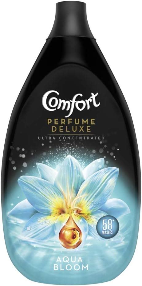 Comfort Perfume Deluxe Aqua Bloom Fabric Conditioner 58 Wash 870 Ml