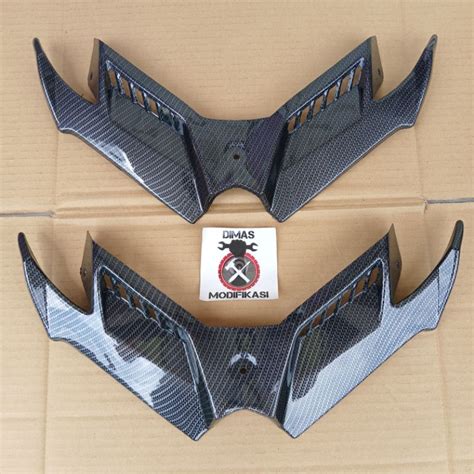 Jual Winglet Ninja Fi Carbon Best Quality Winglet R V Ninja Rr