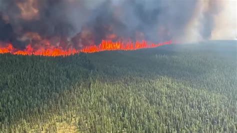 Raging Wildfires Ravage British Columbia