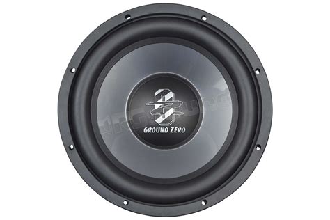 Ground Zero Gziw X Ii Subwoofer Subwoofer Rg Sound Store