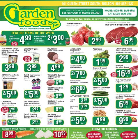 Garden Foods Eat Healthy Eat Fresh