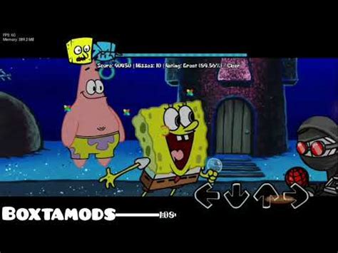 Friday Night Funkin Mod Cartoon Clash Demo Vs Spongebob Squarepants