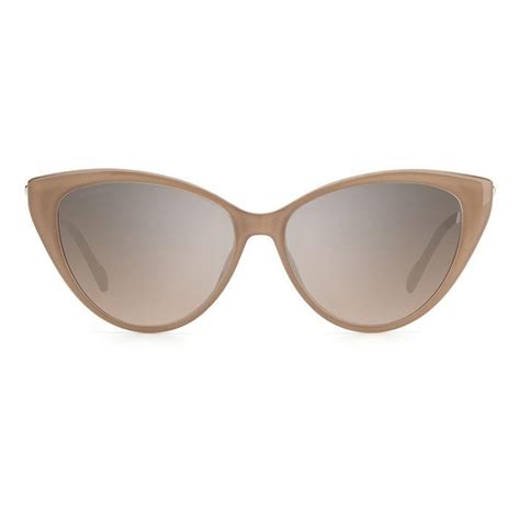 Jimmy Choo Val S Fwm G Nude Sunglasses Woman