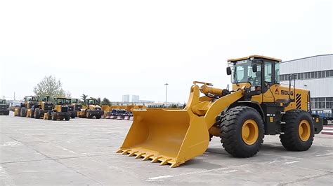 Sdlg Lg High Operating Efficiency Heavy Duty T Frontal Loader