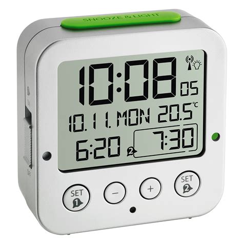 Buy Tfa Dostmann Bingo Funk Wecker Digital Alarm Clock With Radio