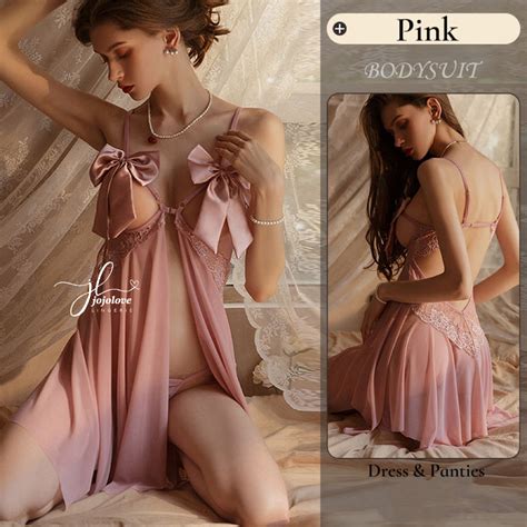 Jual Jojolovers 108 Sexy Lingerie Dress Sleepwear Transparant Nilon