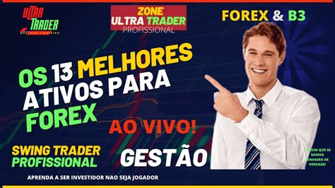 Melhores Ativos Para Forex Day Trade E Swing Trade Ao Vivo B E