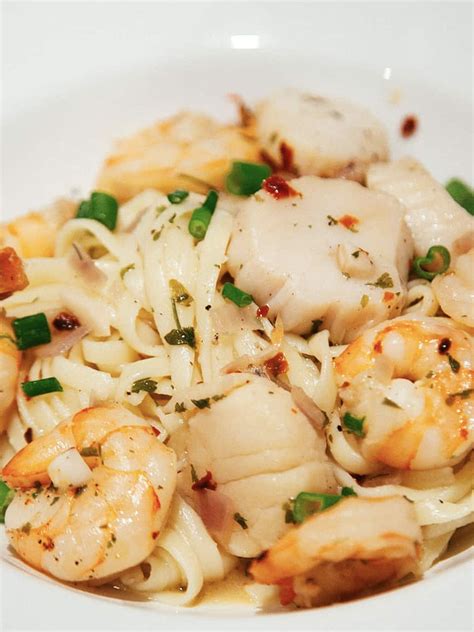 Easy Scallop Scampi