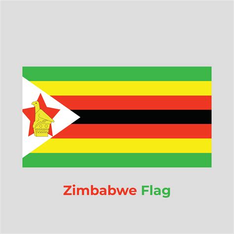 The Zimbabwe Flag 29171048 Vector Art at Vecteezy