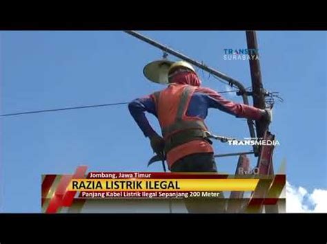 Petugas Pln Lakukan Razia Pencurian Listrik Youtube