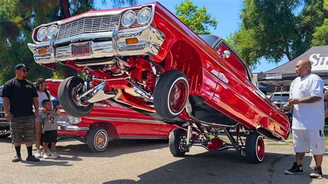 Lowrider Hopping Contest Classic Car Show In LA YouTube