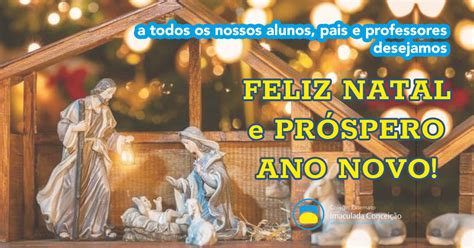 Colégio Externato Imaculada Conceição Maia Feliz Natal Colégio