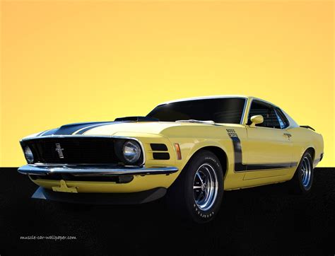 Muscle Cars Wallpaper Mustang Wallpapersafari