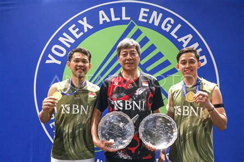 Fajar Rian Juara All England 2024 ANTARA Foto