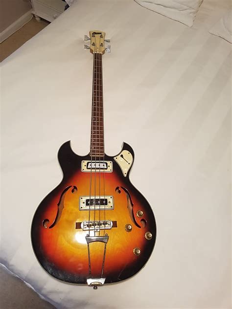 Vintage Greco 955 Hollowbody Bass Matsumoku All Reverb