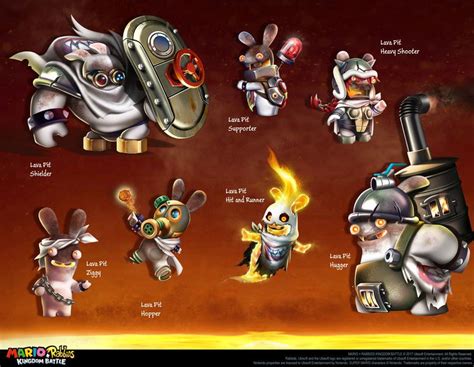 ArtStation - Mario + Rabbids: Kingdom Battle - The Enemies, Claudia Tuci | Game concept art ...