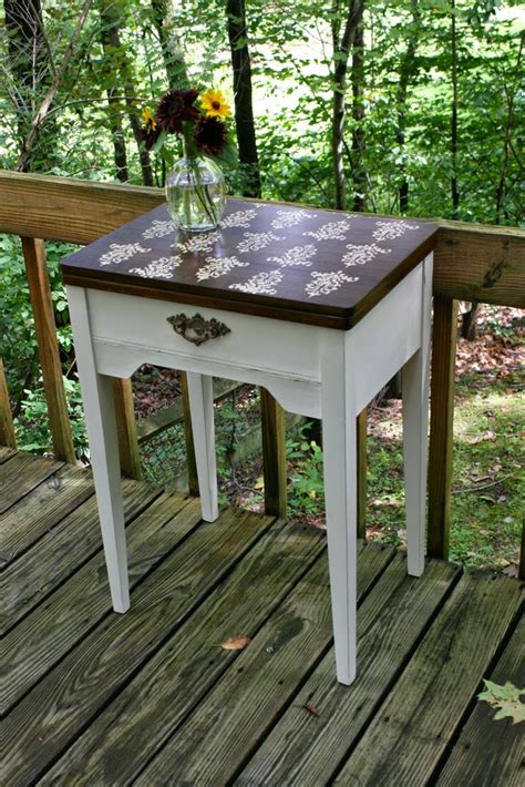 Roots And Wings Furniture Blog No Stenciled Sewing Table