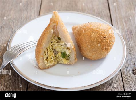 Coxinha, Brazilian dish Stock Photo - Alamy