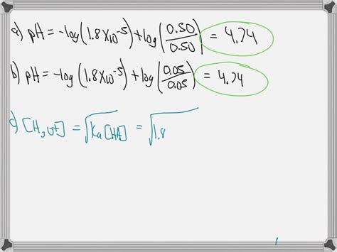 SOLVED One Way To Distinguish A Buffer Solution With An Acid Solution