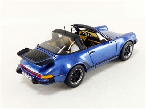 118 Norev 1973 Porsche 911 S Targa Green With Black Top Diecast Car