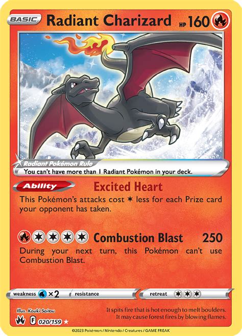 Bekijk de waarde van je Radiant Charizard 020/159 Pokemon kaart op ... 