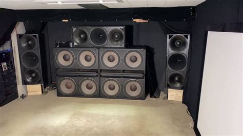 Jbl Srx Home Theater Subwoofers Youtube