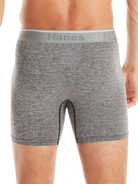 Hanes Men S Comfort Flex Fit Breathable Stretch Mesh Boxer Brief 3 Pack