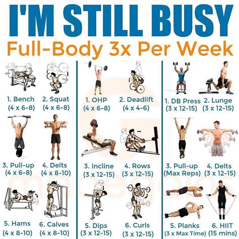 Full Body Workouts By Madegains If You Are Busy And Only Have 3 Days To Make It To The Gym