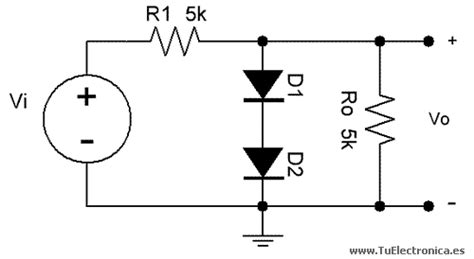 Circuitos Con Diodos Ejercicios Resueltos Con Resistencias