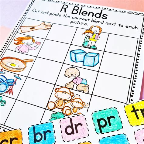 R Blends Activities And Worksheets Made By Teachers