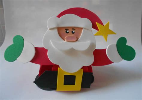 Moldes De Papai Noel Para Feltro Papel E Eva Dicas Pr Ticas