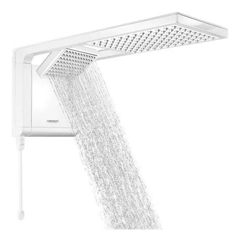 Chuveiro El Trico De Parede Lorenzetti Acqua Ultra Duo Branco W