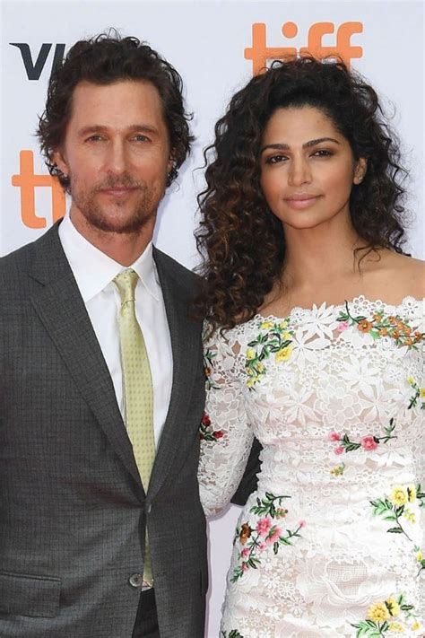 Matthew Mcconaughey And His Wife Camila Alves Matthew Mcconaughey