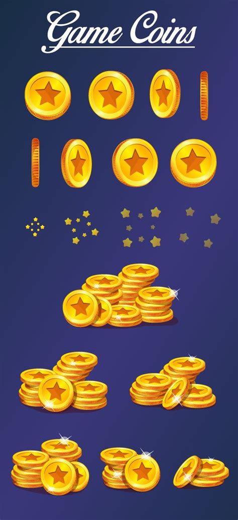 Game Coins | Game icon, Video game design, Coin games