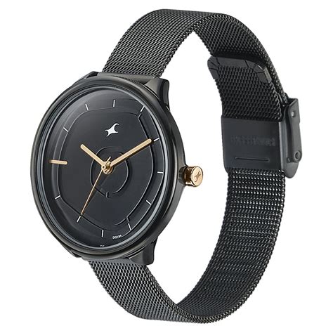 Buy Online Fastrack Stunners Quartz Multifunction Black Dial Stainless