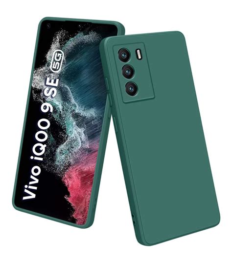 TRUEUPGRADE Silicone Back Case Cover Compatible With IQOO 9 SE 5G Case