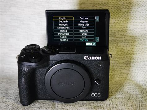 Canon EOS M6 Mark II 32 5MP Wi FI NFC Bluetooth โหมด Selfie และโหมด