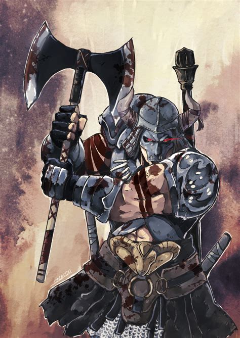 Diablo 4 Barbarian By Atelieredge On Newgrounds