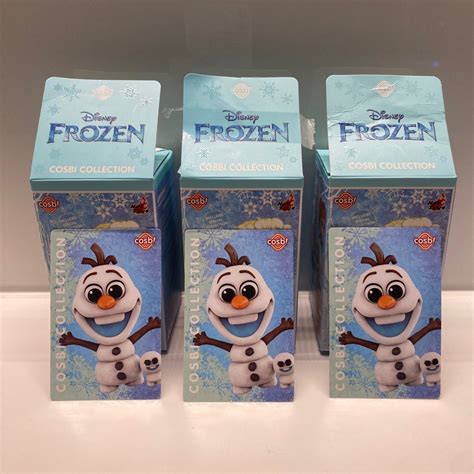 現貨 Frozen x Hot Toys Cosbi 盲盒 普通版小白 Olaf 雪寶 魔雪奇緣 迪士尼 興趣及遊戲 玩具 遊戲類 Carousell