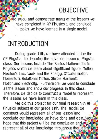 AP Physics Final Project