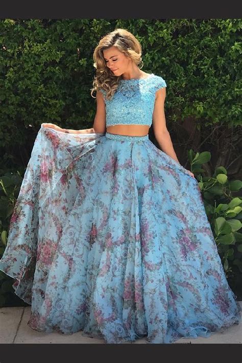 Party Dress Two Piece Partydresstwopiece Prom Dress Promdress Prom Dress Lace Promdressla